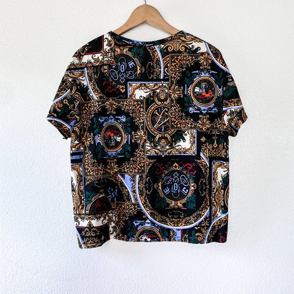 Zara NWT Short Sleeve Designer Inspired Tee - Picture 8 of 8